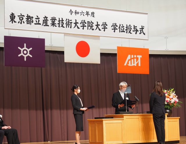 学位授与式画像２