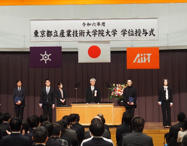 学位授与式画像３